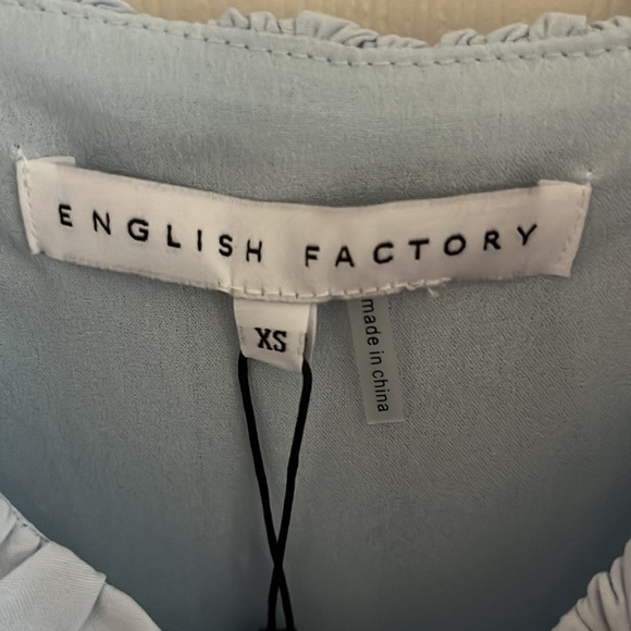 NWT English Factory Sweet Heart Color Block Maxi Dress - Picture 5 of 7